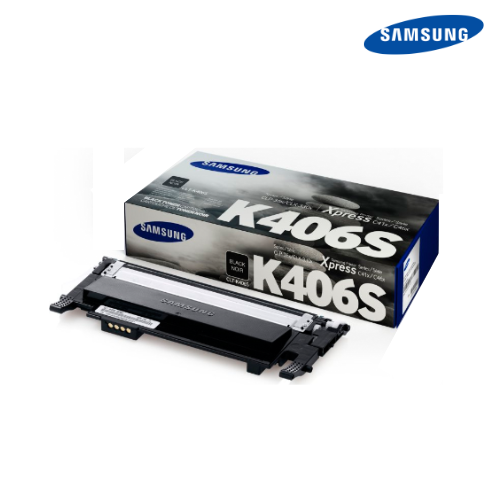 ตลับหมึกแท้ Toner Original Compatible Samsung​​​​​​​ CLT-K406S, 406S